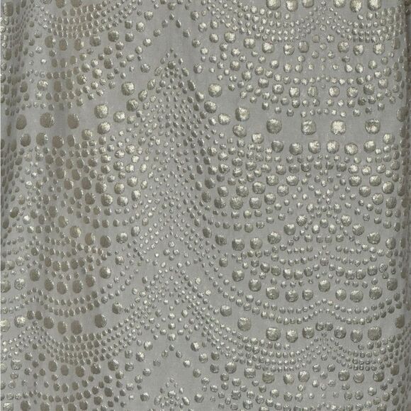 Theia Ivory and Gold Brocade Sleeveless Fit and Flare Cocktail Dress |14 - Picture 2 of 13